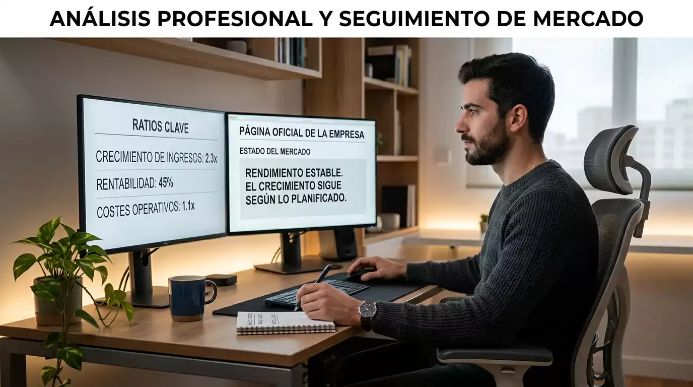 Persona comparando operadores de apuestas de Formula 1 con licencia DGOJ en un portatil